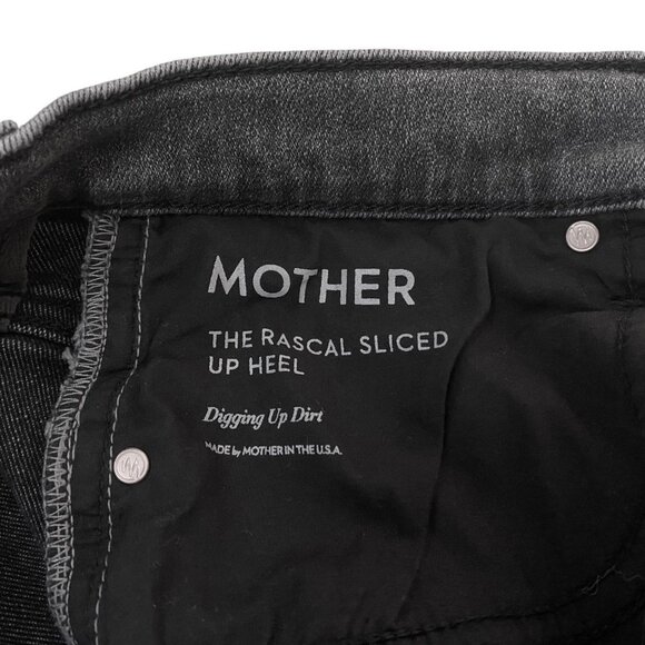 MOTHER the Rascal Sliced Up Heel Jeans - Picture 5 of 5